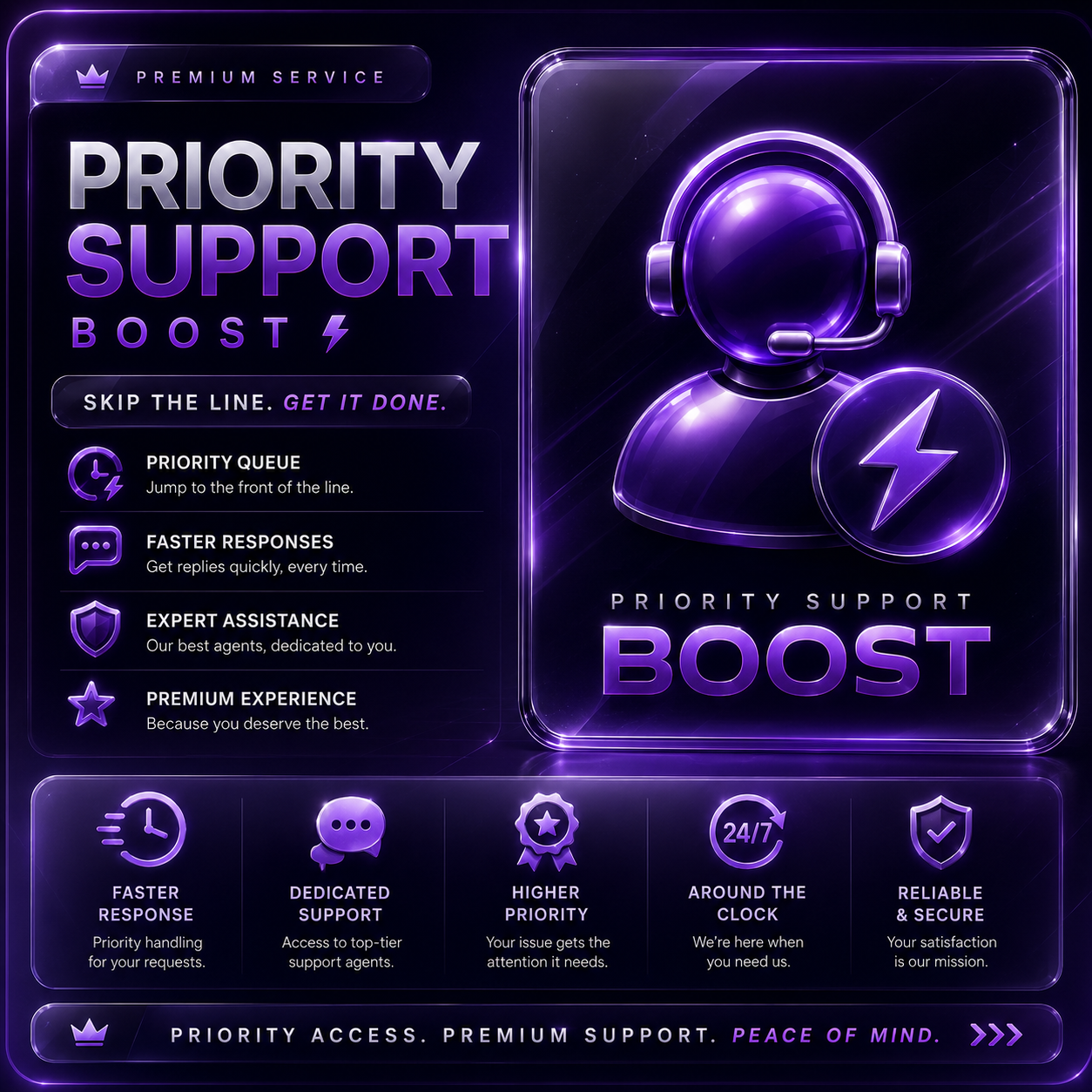 Support boost